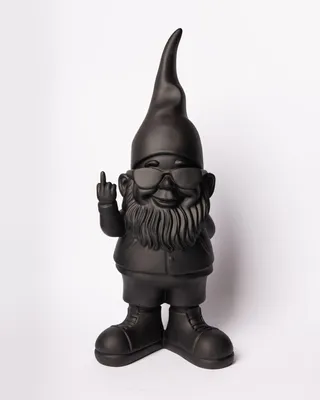 Immagine prodotto di Bernardo, il nano nero – statua, 29 cm