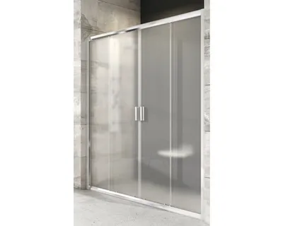 Obrázok produktu pre Sprchové dvere dvojkrídlové RAVAK Blix BLDP4-120 bright+Grape 190x117-121 cm 0YVG0C00ZG