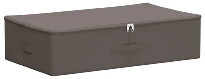 Zdjęcie produktu dla Pudełko do przechowywania vidaXL, 24 sztuki, materiał: włóknina, wymiary: 70 x 40 x 18 cm, pojemność: 50,4 L, kolor: szary