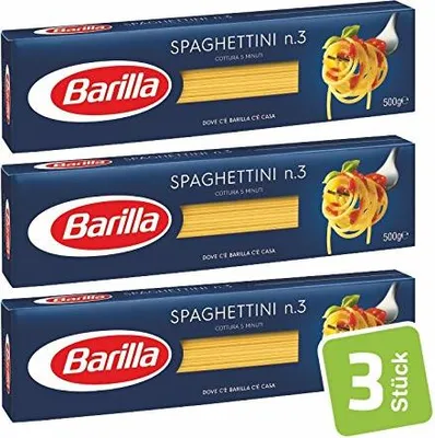 Produktbild von Barilla - Spaghettini n.3 3er Pack (3x500g)