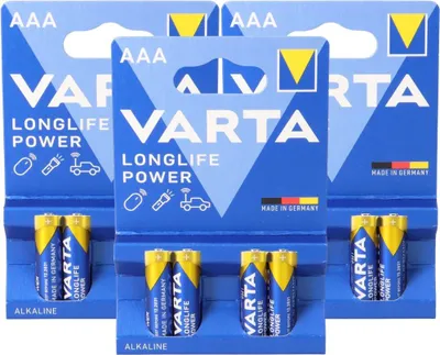 Produktbild von 12x Varta 4903 Longlife Power AAA Micro Batterie im 4er Blister