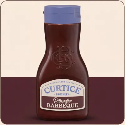 Immagine prodotto di Bottiglia di salsa barbecue Curtice Brothers Pitmaster da 420 ml