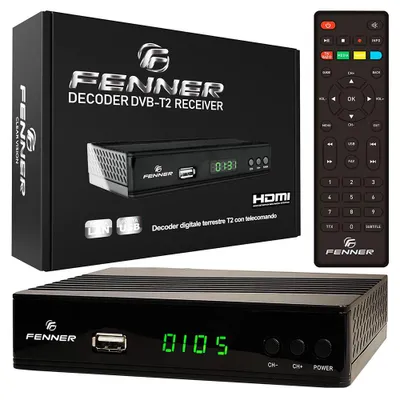 Immagine prodotto di Fenner Decoder DVB-T2 HD HDMI HEVC H265