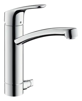 Produktbild von hansgrohe Einhebel-Küchenmischer 200 FOCUS DN 15, mit Geräteabsperrventil chrom 31803000