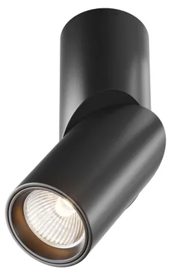 Obrázek produktu pro Stropní svítidlo LED, kovové, černé, kulaté, otočné