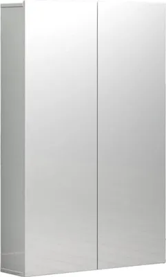 Produktbild von 2-türiger MehrzweckschrankTzaneen, Multifunktionale Möbel, Schuhschrank, Besenschrank, Italy, 70x19h115 cm, Glänzendes Weiß