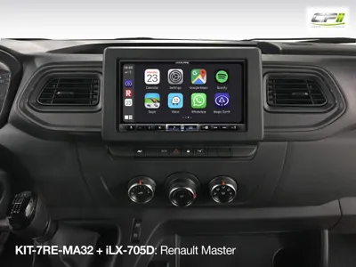 Produktbild von Alpine iLX-705D 2-DIN Autoradio Universal mit 7-Zoll Touchscreen
