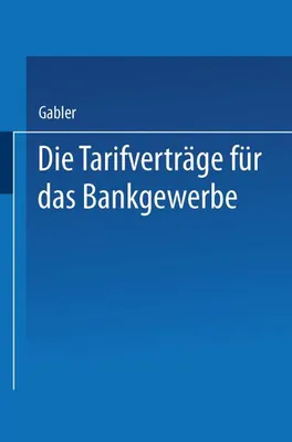 Produktbild von Die Tarifverträge für das Bankgewerbe