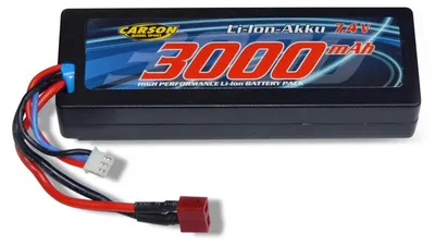 Produktbild von Carson Li-Ion Akku 7,4V, 3000mAh, T-Plug
