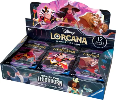 Disney Lorcana: Rise of the Floodborn - Display mit 24 Booster Packs (Englisch)