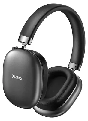 Produktbild von Yesido, Kabelloser Over-Ear Kopfhörer mit Noise Cancelling und Mikrofon, Schwarz