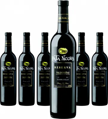 Produktbild von 6 x Pata Negra Valdepeñas Reserva – 2013