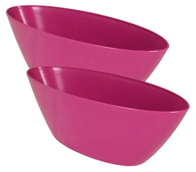 Produktbild von MePla - 2 Stück - Orchideen-Schiffchen L 40 fuchsia