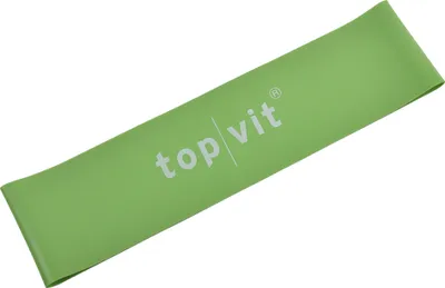 Produktbild von top vit Loops XL Fitnessband aus Latex - Widerstandsbänder für Gymnastik, Fitness, Yoga, Pilates, grün-stark, 7,6 cm x 30 cm