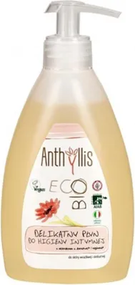 PŁYN DO HIGIENY INTYMNEJ Z EKSTRAKTEM Z BORÓWKI I NAGIETKA ECO 300 ml - ANTHYLLIS