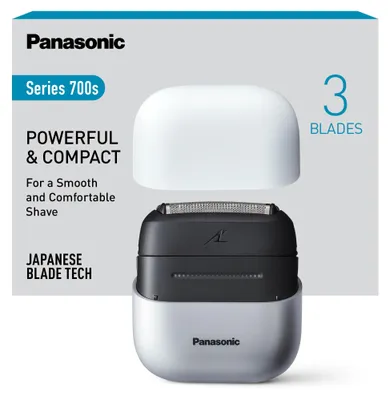 Produktbild von Panasonic ES-ACM3BW503 Series 700s Kompaktrasierer mit 3 Klingen, Nass- & Trocke