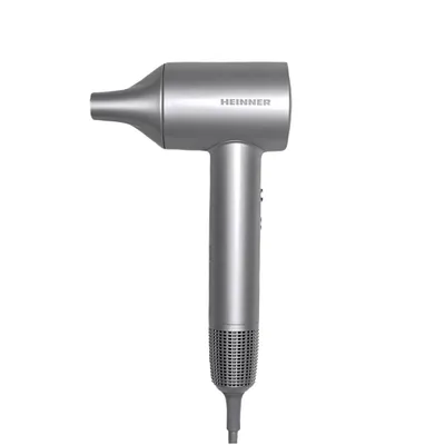 Produktbild von Heinner Professioneller Haartrockner 1600 W BLDC-Motor, Ionenfunktion, Magnetdüse, Grau