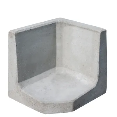 Produktbild von Diephaus L-Stein- ECKE GRAU 40/50/50/7 CM