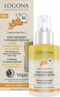 Produktbild von LOGONA Age Protection Festigendes 2-Phasen Serum 30 ml, Frauen, Jeder Hauttyp, 30 ml