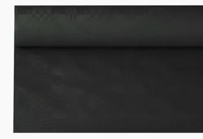 Immagine prodotto di PAPSTAR  11351 PAPSTAR Damast-Tischtuch, (B)1,2 x (L)8 m, schwarz