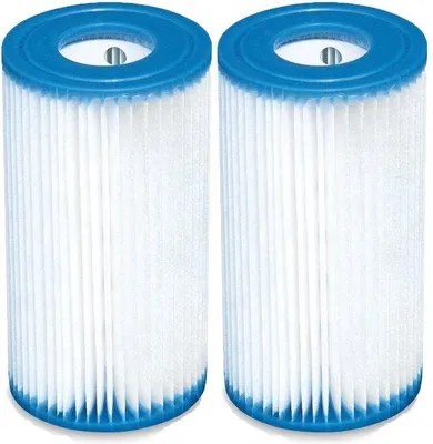 Produktbild von 2-stufiger Filter für Schwimmbad - Zweifach Filter für Schwimmbad - 2-teiliger Schwimmbadfilter