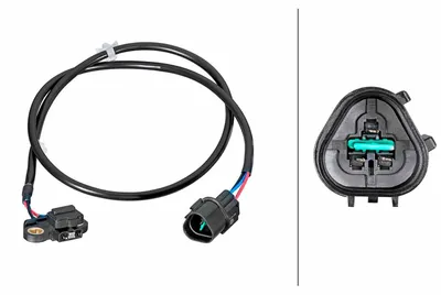 Productafbeelding van HELLA 6PU 358 381-371 Krukassensor, impulsgever voor MITSUBISHI PAJERO III (V7W, V6W), 860mm