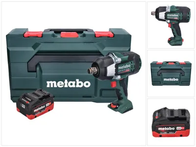 Produktbild von Metabo SSW 18 LTX 1750 BL Akku Schlagschrauber 18 V 1750 Nm 3/4" Brushless + 1x Akku 8,0 Ah + metaBOX - ohne Ladegerät
