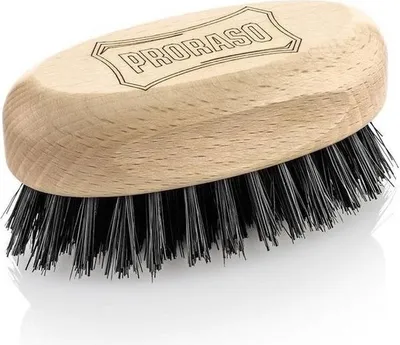 Produktbild von Proraso Beard Brush Bart- und Schnurrbartbürste 8,5 x 4 cm