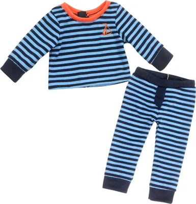 Obrázok produktu pre Sophia's By Teamson Kids 2 Piece 18" Baby Boy Pijama Outfit, oblečenie pre bábiky