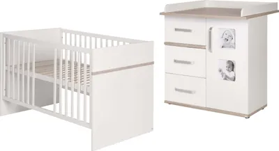 Produktbild von Roba Bett-Wickelkommoden-Set 'Moritz'; 72491-72471