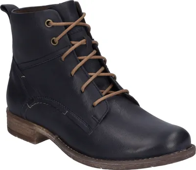 Produktbild von Josef Seibel Sienna 95 Frauen Schnürung Leder Stiefel Mit Seite Reißverschluss Ozean – 5 Großbritannien - 38 EU - 7 US / Ozean