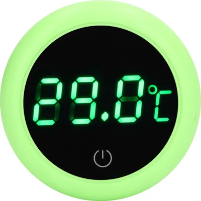 Productafbeelding van LED-touchscreen-thermometer voor aquaria, nauwkeurige weergave, eenvoudige aflezing, laag energieverbruik, digitale aquariumthermometer