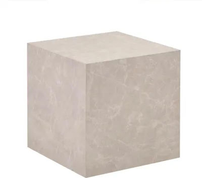Produktbild von HOME DELUXE - Couchtisch Amiri M - Farbe: Beige, Größe: 50 x 50 cm, MDF Platte, bereits fertig montiert I Wohnzimmertisch Beistelltisch Sofatisch