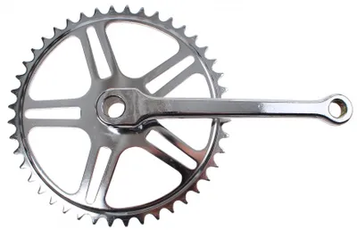 Immagine prodotto di con chiusura a vite 44T 170 mm guarnitura in argento
