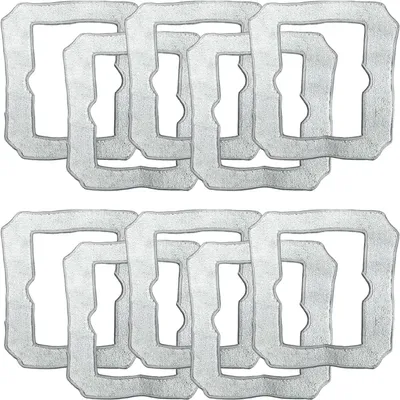 Imagen del producto de Toallitas de microfibra para limpieza, 10 unidades, lavables, para ventanas y espejos