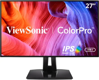 Produktbild von Viewsonic VP Series VP2768a, 68,6 cm (27"), 2560 x 1440 Pixel, Quad HD, LED, 5 ms, Schwarz