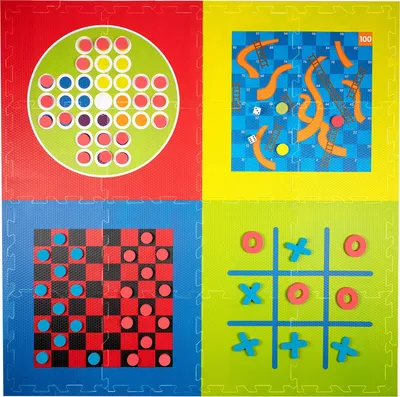 Produktbild von Spielmatte Set, 4 Spiele 100 Teile