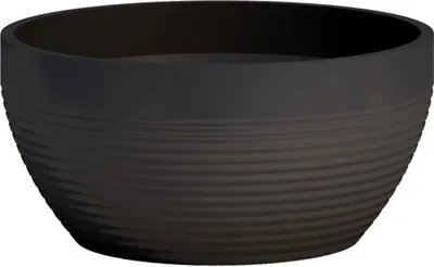 Image de Pot de fleurs Garden ID Noir 35 x 16 cm