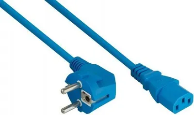 Obrázok produktu pre Kabelmeister SK0130-B018, 1,8 m, Zástrčka typu E + F, IEC C13, H05VV-F3G, 250 V, 10 A