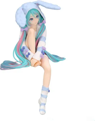 Image de Figurka PVC Hatsune Miku w Pizamy z Uszkami Królika, 14 cm