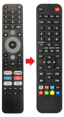 Produktbild von Fernbedienung geeignet für CHIQ GTR-EU-CH-10-A-BBT-TL8275