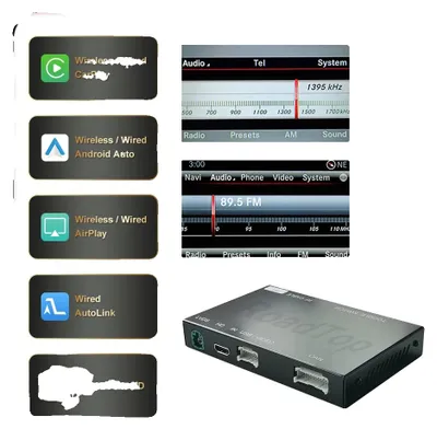 Zdjęcie produktu dla CarPlay bezprzewodowe, integracja ze smartfonem, strumieniowanie multimediów, system NTG 4.5