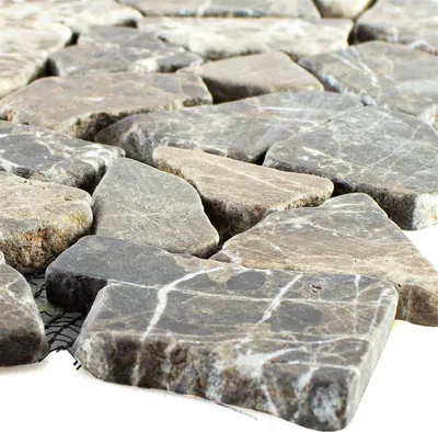 Produktbild von Marmor Bruch Natursteinfliesen Poseidon Castanao