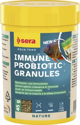 Produktbild von Sera Fischfutter Wachstumsfutter Immune Probiotic Granules 100 ml
