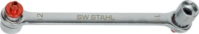 Produktbild von SW-Stahl 01452L-3 Bremsenentlüftungsschlüssel 11 x 12 mm