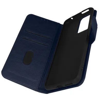 Obrázek produktu pro Avizar, pouzdro Imitace kůže s funkcí stojánku pro Xiaomi 11T / 11T Pro, modré