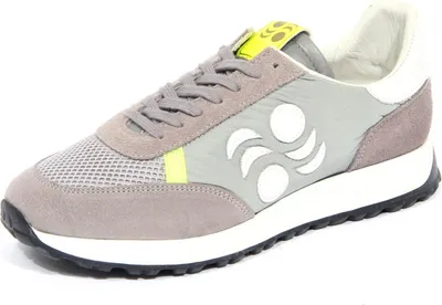Produktbild von H0067 sneaker uomo PANTOFOLA D'ORO grey suede/fabric shoes men