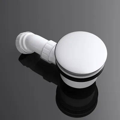 Immagine prodotto di doporro Set di Scarico per Piatto Doccia Ø90 mm con Sifone Antiodore, Filtro Capelli e Copertura Cromata – Scarico Doccia Ribassato con Uscita Ø45 mm