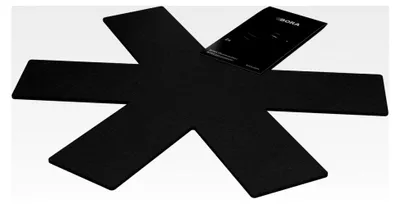 Produktbild von Pfannenschutz, 2er Set, Topfuntersetzer aus Filz, 38 cm Durchmesser, für alle Topf- und Pfannengrößen, Schwarz