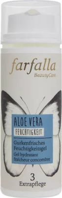 Produktbild von Farfalla Aloe Vera, Gurkenfrisches Feuchtigkeitsgel, Feuchtigkeit Bio 50ml
